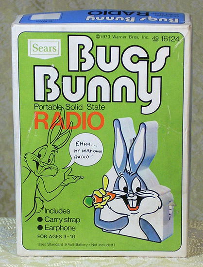 Image result for bugs bunny radio