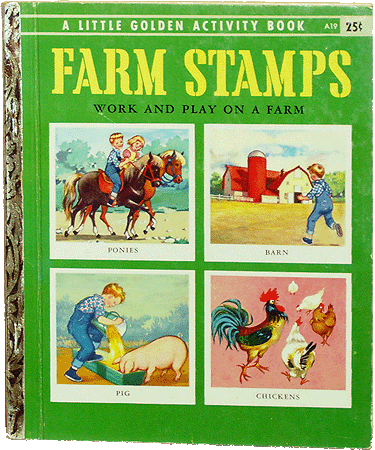 Farm Stamps; Work and Play on a Farm