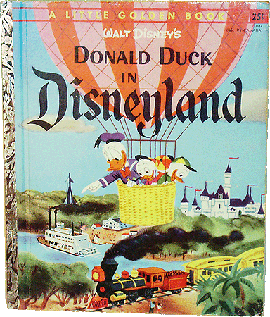 Donald Duck In Disneyland