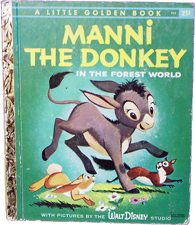 Manni The Donkey in the Forest World