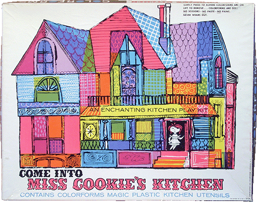 miss cookie's kitchen colorforms